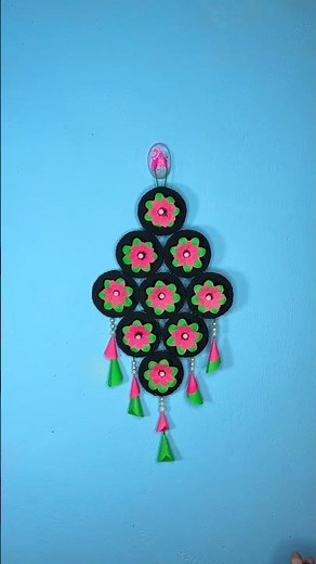 Stylish DIY Wall Hanging | Handmade Decoration #osmcraft🍁🍁