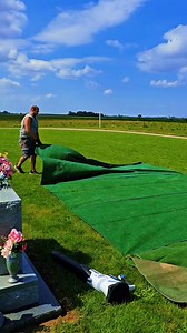 4.4K views · 64 reactions | Setting a 15'x20' Committal Service Tent while battling 35-50mph wind gusts. #FYP #vaultmen #foryou #burialvault #fyp #committalservice #cemeterytok #graveyardtok #educationalvideo #coppertriune #vaultsealing #casketlowering | Austin Edwards | Facebook