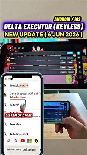 How to Get Delta Executor iOS / Android (NEW Update - No Key) 📱 #shorts