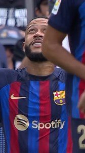 🔙🦁 Memphis Depay Mode ACTIVATED FC Barcelona... #LALIGAEASPORTS | LaLiga