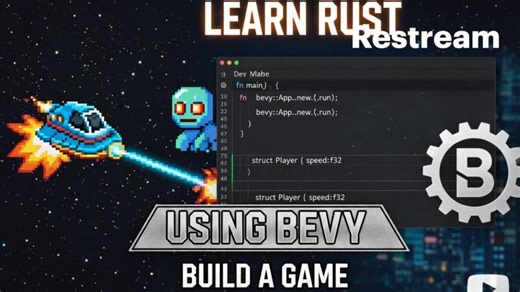 Build a Game in Rust using Bevy Engine 🎮 | Mayowa Obisesan