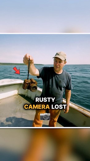 Fisherman Found Lost Camera at Sea… | Dailystories