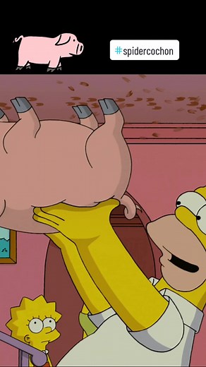 #simpsons #spidercochon #marrant #pourtoi #fyp #animation #homersimpson Spider Cochon 🐷 Spider Cochon 🐷 🎶🎶🎶🎶