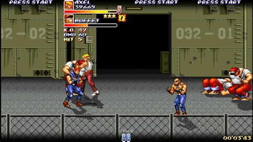 B站首发(下载地址)Openbor怒之铁拳X_SORX_BETA33一代Axel试玩