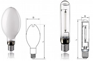 [Hot Item] Sodium Lamp for Street Light (Ellipitical and ED, Tubular) 600W