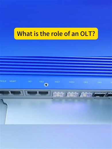 Understanding the Role of an OLT in Optical Networks