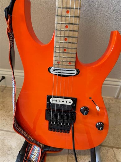 Ibanez RG565-FOR Genesis Collection 2020 - 2021 - Flourescent Orange RARE!!! | Reverb
