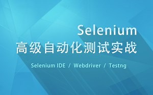 selenium高级自动化测试实战
