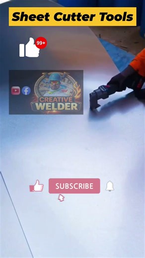 Sheet Cutter Electric Power Tools. #powertools #cutter #diy #trending #foryou #welder #shorts.