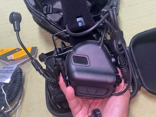 Earmor耳魔M32X mark3拾音降噪战术通讯耳机