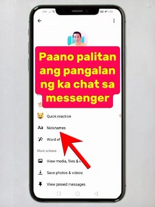5.5K views · 66 reactions | Paano palitan ang pangalan ng ka chat sa messenger #tutorial | Edwin Neri | Facebook