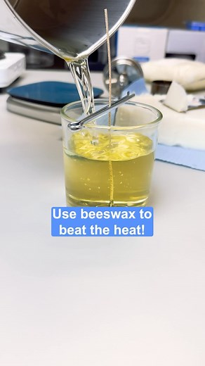 California Candle Supply on Instagram: "Hot Tip  Adding 2% - 3% beeswax to your coconut wax blends will raise the melt point and prevent candles from sweating too much in the heat! This applies to soy wax users too! Try our Coco Bright 11 because it has a higher melt point than most, naturally harder, and easy to wick! Stay cool, everyone!  #calcandlesupply #hottip #candlemakers #smallbizowners"