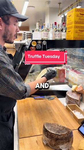 It’s Truffle Tuesday at The Cheese Store of Beverly Hills #cheesestoreofbeverlyhills #cheesemonger #cheesetok #beverlyhills #cheesestore