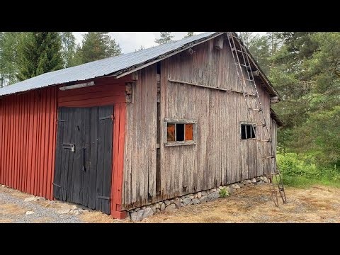 Restoring old barn