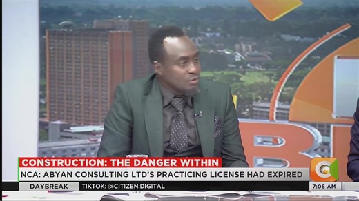 Ephraim Kakui: A serious developer who wants to know the viability of a project will need to prepare a feasibility study that carries out all aspects of construction #CitizenDayBreak | Citizen TV Kenya