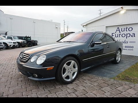 The Undervalued Mercedes-Benz CL Coupe is a Luxury Car Bargain - Driving a 2004 CL500 AMG Sport