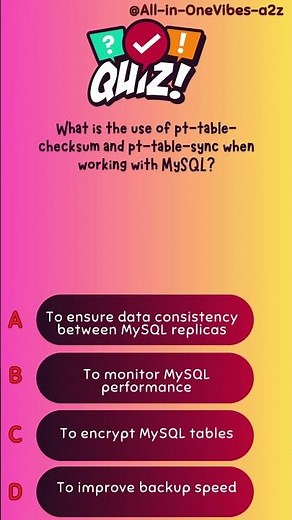 What is the use of pt-table-checksum and pt-table-sync when working with MySQL?
