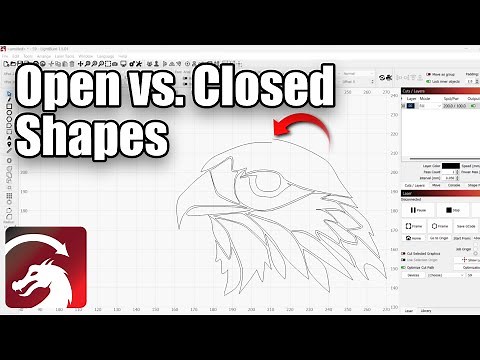 Open vs. Closed Shapes in LightBurn