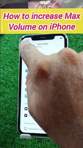 How to increase Max Volume on iPhone