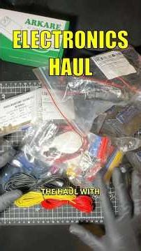 Electronics Haul from Aliexpress #electronics #engineering #haul #3dprinting #diy