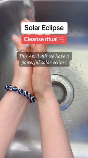 1.4M views · 13K reactions | Solar Eclipse | Cleanse Ritual ✨ #solareclipse #solareclipse2024 #cleanse #ritual #negativeenergyremoval #protection #abundance #intentions #highlights #fyp #foryou #foryoupage | Nikita Niks | Facebook