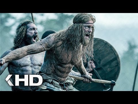 Wikinger attackieren das Dorf! - THE NORTHMAN Clip & Trailer German Deutsch (2022)