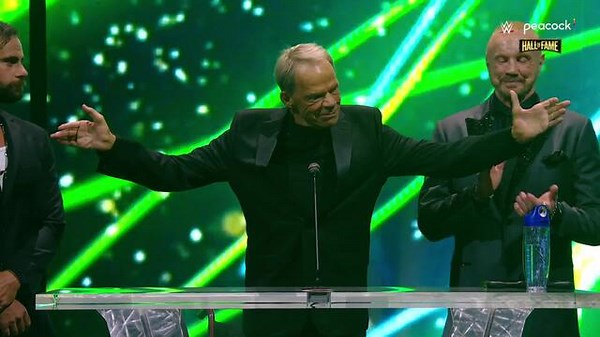 Triple H takes his rightful place as part of the incredible WWE Hall of Fame Class of 2025