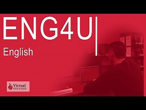 English, 12, University Preparation (ENG4U)