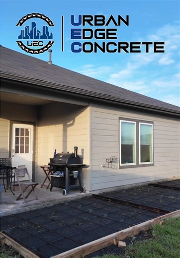 Concrete Patio #concrete #contractor #fyp #residential