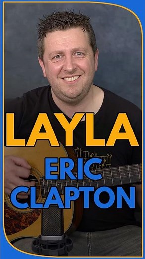 Layla - Acoustic Guitar Lesson - MTV Unplugged - Eric Clapton - Drue James