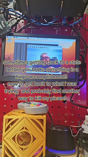 Raspberry making changes from library to rpicam seriously messed with scripts i made in the past. Trying to work through that caused my picam to no longer be seen by the pi!.It's all working again and I learned more than I bargained for! #raspberrypi #raspberrypi5 #picam #opencv #dependenciessuck