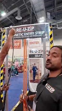 National Hardware Show | RE-U-ZIP® Magnetic Dust Barrier Entry Strip™