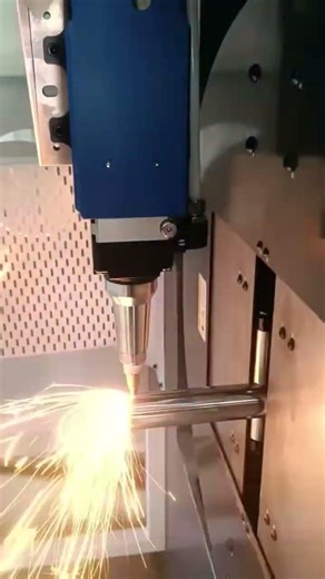 One Machine Replaces 5 Traditional Tools! Fast Pipe Laser Cutting