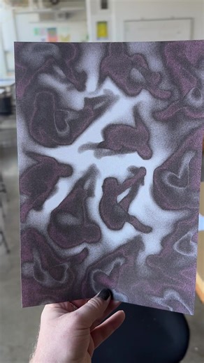 Testing new riso techniques. #photography #digitalart #printmaking #risograph