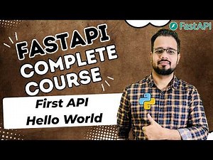 FastAPI Tutorial #3 | Build Your First API in FastAPI - Hello World
