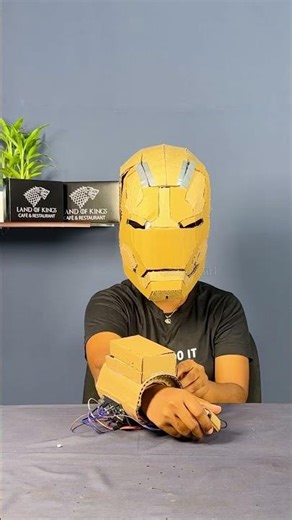 Iron man DIY project 2 #arduinoproject
