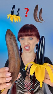 ASMR Lilibu | ASMR Gummy Jelly Banana VS Real Banana #asmr #mukbang | Instagram