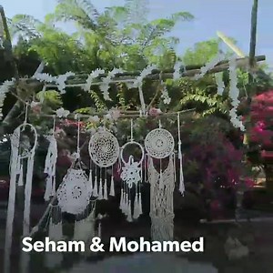 Congratulations to Seham and Mohamed Our work in collaboration with aHa Crochet Shop  creating a new concept photo booth  Always a pleasure working with you #felicitaweddingplanning #Dreamcatcher #weddingdecorations #bohemianwedding #aHacrochetshop #dreamcatcher #weddingplanning #weddingplanner #madeinegypt | Felicita event & wedding planning agency | Facebook