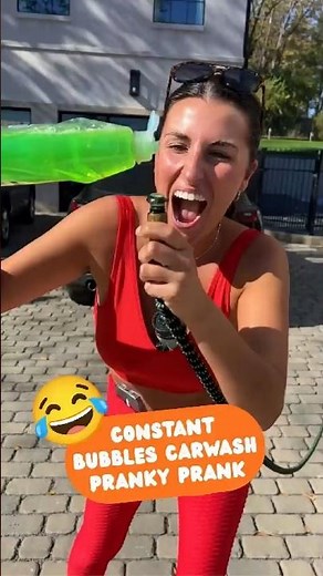 He Didn’t Expect This Bubble Car Wash Prank 😂😱