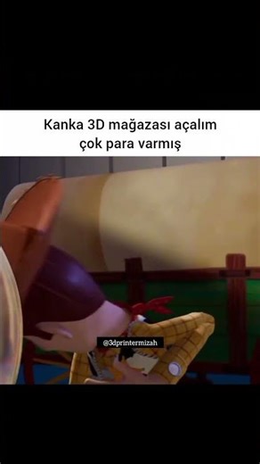 3D işinde çok para varmış 😅 Sende aramıza katıl #3dprinting #3dprinter #3dprint #3d