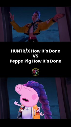 Full video on YouTube #peppapig #kpopdemonshunters #fyp #huntrix #howitsdone