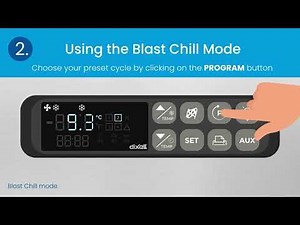 How to use the Adande Blast Chill controller