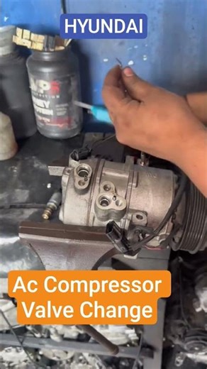 Hyundai ac compressor valve testing #shorts #shortsfeed