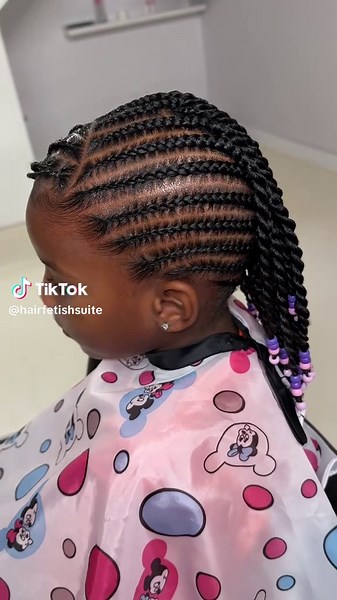 Stylish Braided Mohawk for Back to School