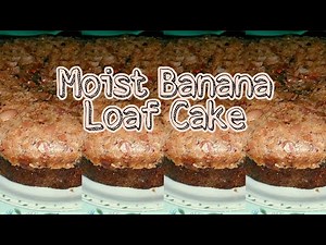 MOIST BANANA LOAF CAKE