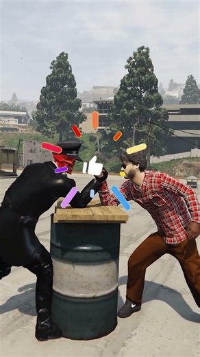 TVK VIJAY VS SKULL ARM WRESTLING GTA 5 E5 tamil #shorts #viral #gta5 #gaming #gta #gtaonline