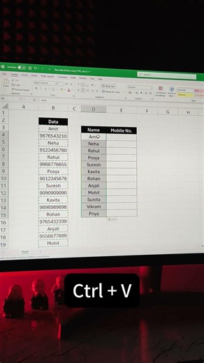 Complex table data extract in Excel | Useful excel Tips and Tricks | Excel Shorts Video