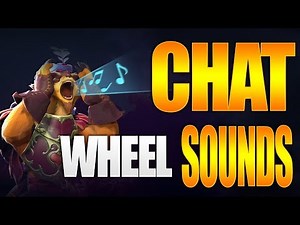 Dota 2 Seasonal Chat Wheel Sounds - TI9 Battle Pass