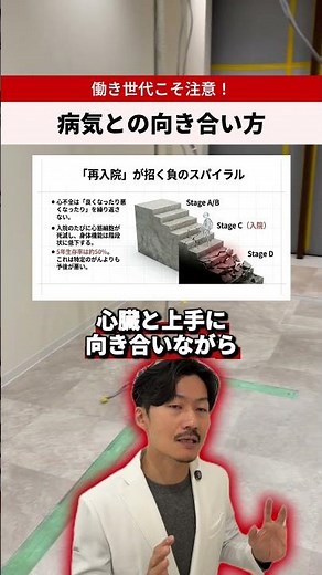 病気にしっかり向き合いましょう。#不整脈 #心不全 #心臓リハビリ #循環器 #drタケ