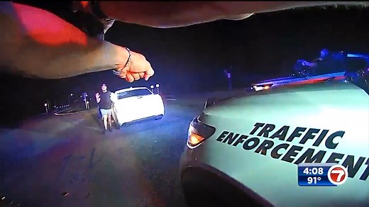 Bodycam footage shows arrest of Miami-Dade Police officer charged with DUI - WSVN 7News | Miami News, Weather, Sports | Fort Lauderdale